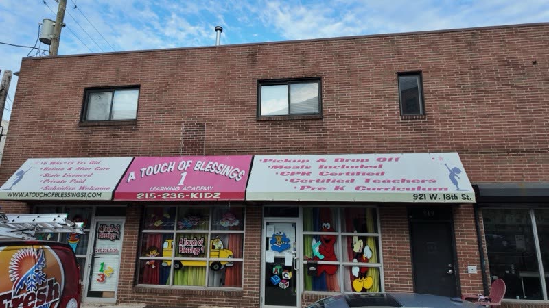 The front of A Touch of Blessings at 921 N 18th St.